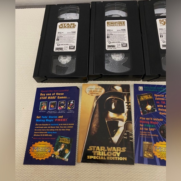Star Wars Trilogy (VHS, 1997, Special Edition) - Picture 11 of 11